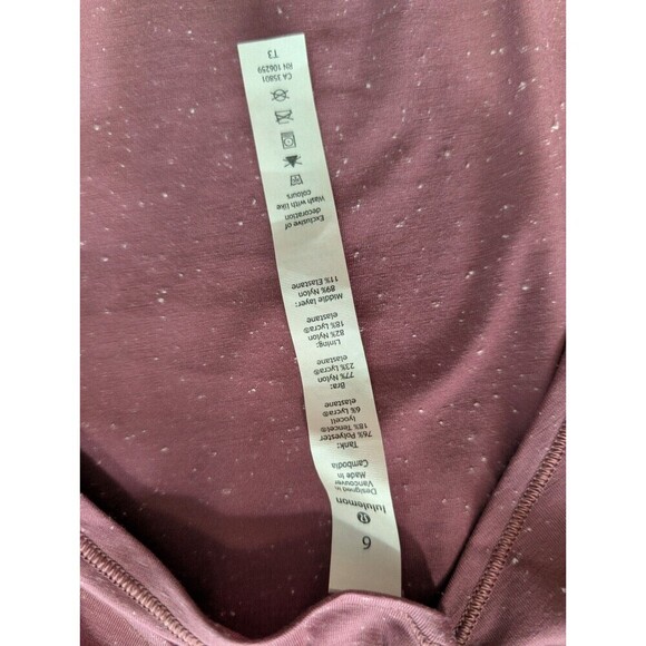 Lululemon Knot Sleeveless Halter Tank Pink Gym Yoga 6 Altered Athleta sure 149 - Picture 3 of 7